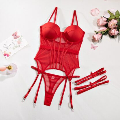 Women’s Sexy Lace Corset - Image 3