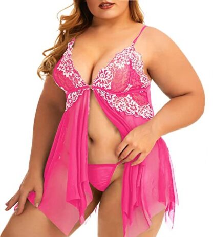 Plus Size Nightdress Temptation - Image 7
