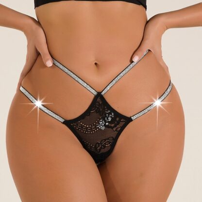 Sheer Lace G-String Underwear