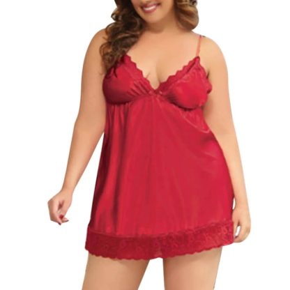 Plus Size Erotic Nightdress - Image 4