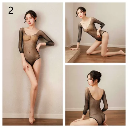Seductive Mesh Bodysuit Collection - Image 13