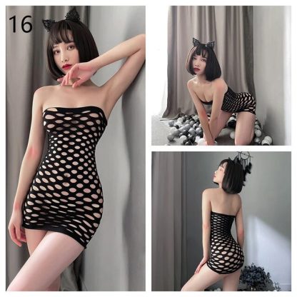 Seductive Mesh Bodysuit Collection - Image 9